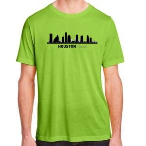 Houston Texas Skyline Adult ChromaSoft Performance T-Shirt