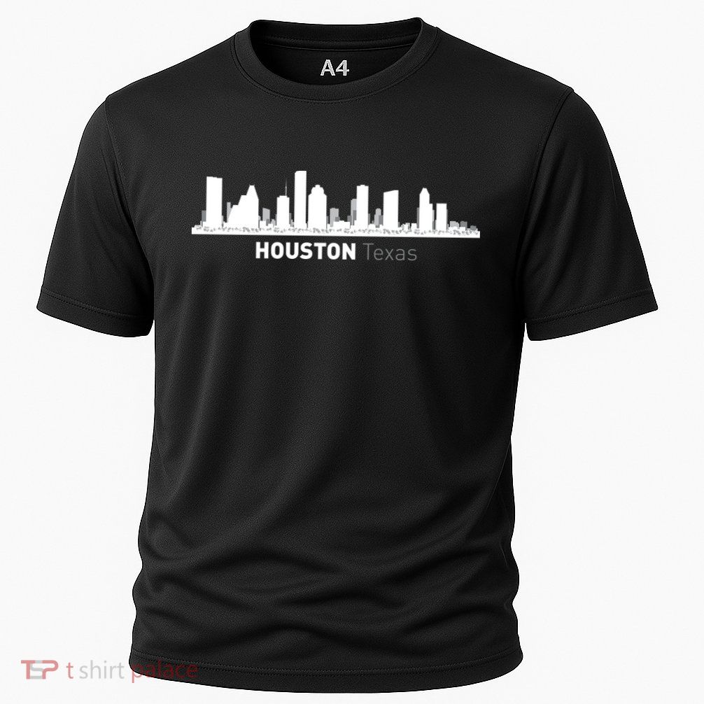 Houston Texas Skyline Performance Shirt