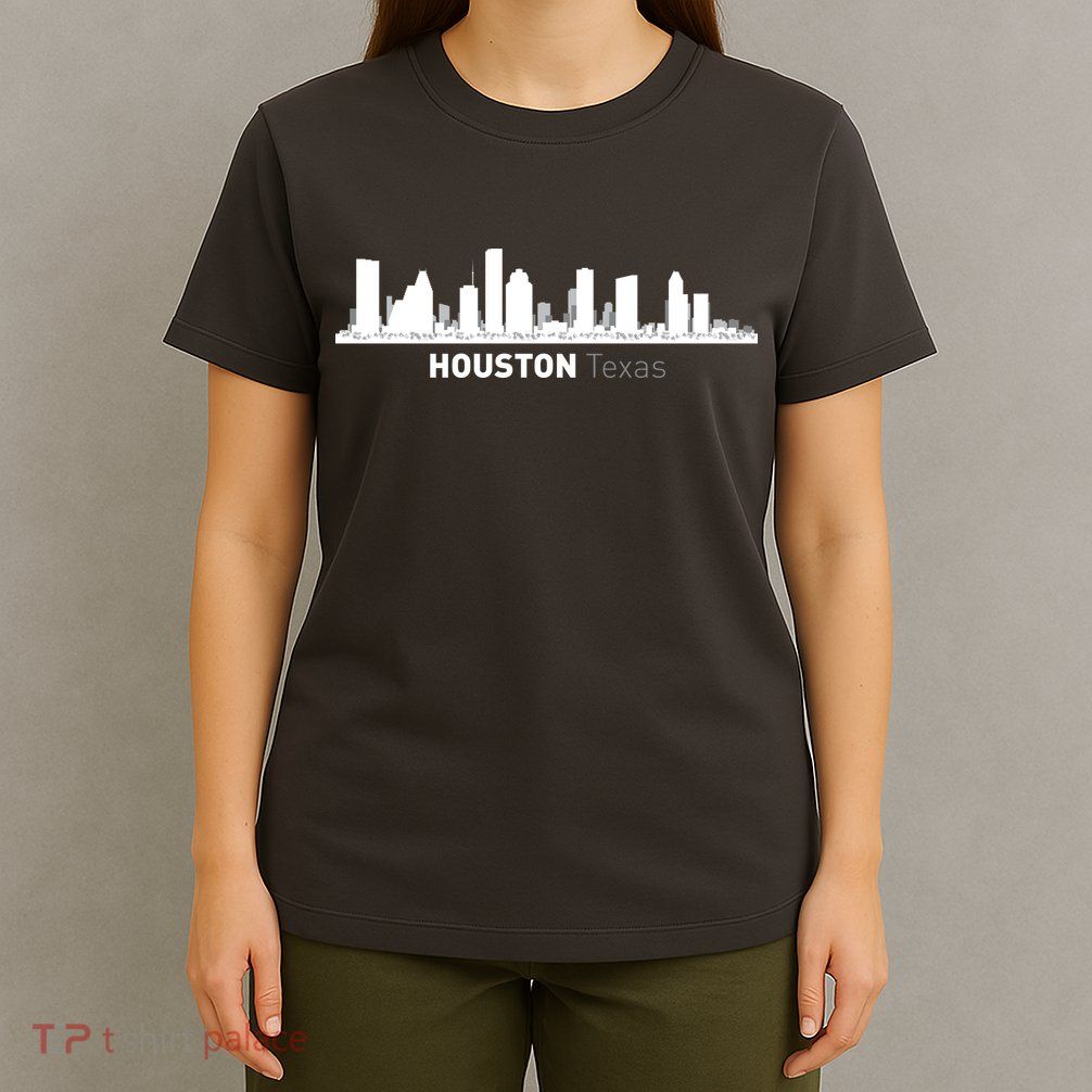 Houston Texas Skyline T-Shirt