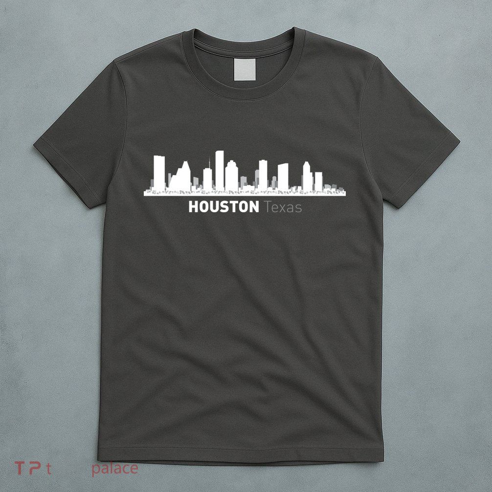 Houston Texas Skyline T-Shirt