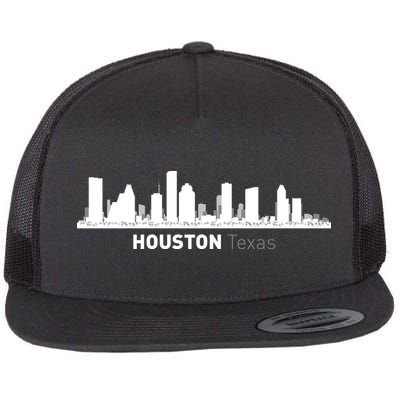 Houston Texas Skyline Flatbill Hat