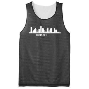 Houston Texas Skyline Mesh Reversible Basketball Jersey Tank