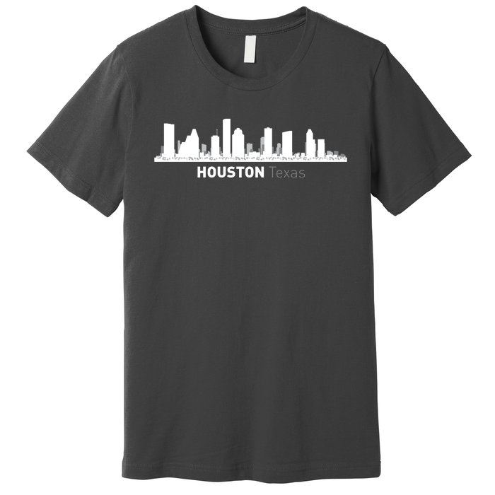 Houston Texas Skyline Premium T-Shirt