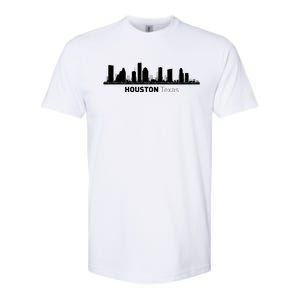 Houston Texas Skyline Softstyle CVC T-Shirt