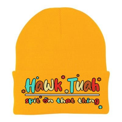 Hawk Tuah Spit On That Thing Knit Cap Winter Beanie