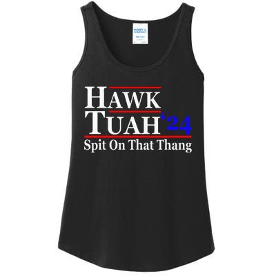 Hawk Tuah Spit On That Thing Presidential Ladies Essential Tank