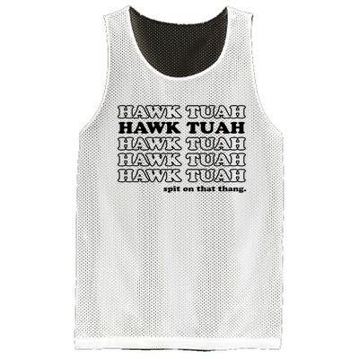 Hawk Tush Spit On That Thang Funny Gag Gift Mesh Reversible Basketball Jersey Tank