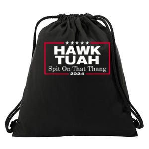 Hawk Tush Spit On That Thing Presidential Candidate Parody Drawstring Bag