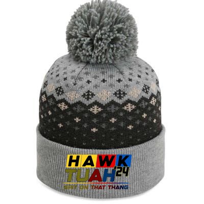 Hawk Tush Spit On That Thang Viral Election Parody Gift The Baniff Cuffed Pom Beanie