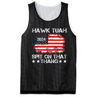 Hawk Tuah Spit On That Thang Trending Mesh Reversible Basketball Jersey Tank