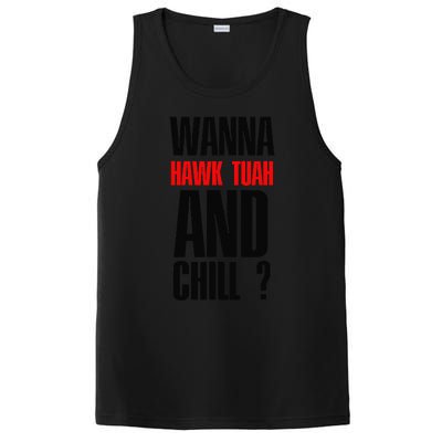 Hawk Twah Spit On That Thang Funny Quote PosiCharge Competitor Tank