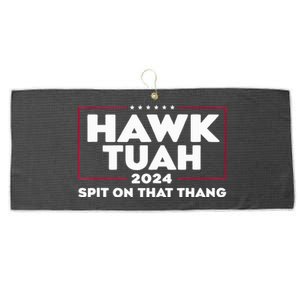 Hawk Tush Spit On That Thing Presidential Candidate Large Microfiber Waffle Golf Towel