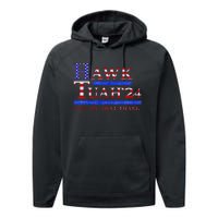 Hawk Tush Spit On That Thing Presidential Candidate Parody Performance Fleece Hoodie