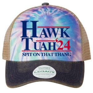 Hawk Tuah Spit On That Thang Trending Legacy Tie Dye Trucker Hat