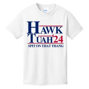 Hawk Tuah Spit On That Thang Trending Kids T-Shirt