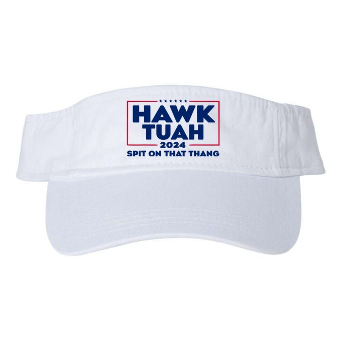 Hawk Tuah Spit On That Thang Trending Valucap Bio-Washed Visor