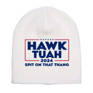 Hawk Tuah Spit On That Thang Trending Short Acrylic Beanie