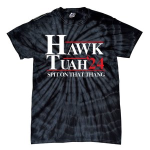 Hawk Tuah Spit On That Thang Trending Tie-Dye T-Shirt