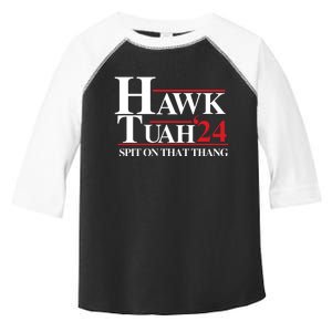 Hawk Tuah Spit On That Thang Trending Toddler Fine Jersey T-Shirt