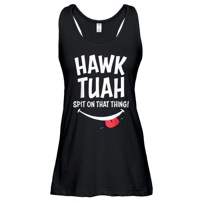 Hawk Tush Spit On That Thing President 2024 Meme Ladies Essential Flowy Tank