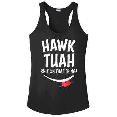 Hawk Tush Spit On That Thing President 2024 Meme Ladies PosiCharge Competitor Racerback Tank