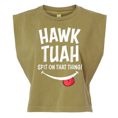 Hawk Tush Spit On That Thing President 2024 Meme Garment-Dyed Women's Muscle Tee