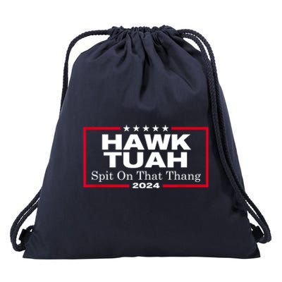 Hawk Tush Spit On That Thang Funny Presidential Candidate Parody Gift Drawstring Bag