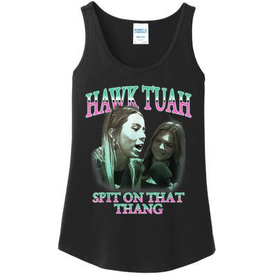 Hawk Tush Spit On That Thing Presidential Candidate Parody Ladies Essential Tank