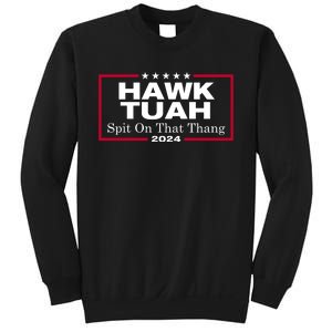 Hawk Tuah Spit On That Thang Trending Sweatshirt