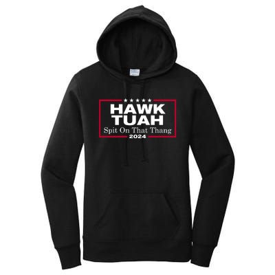 Hawk Tuah Spit On That Thang Trending Women's Pullover Hoodie