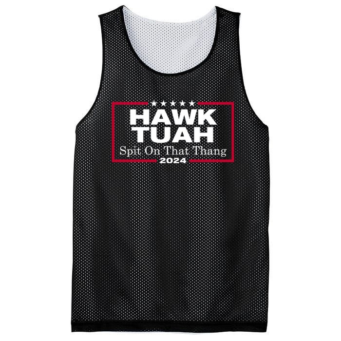 Hawk Tuah Spit On That Thang Trending Mesh Reversible Basketball Jersey Tank