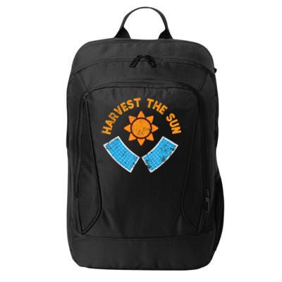 Harvest The Sun Solar Power Great Gift City Backpack