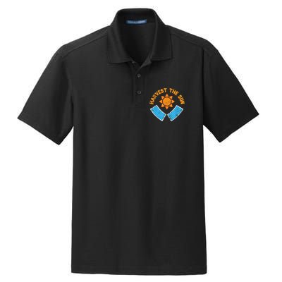 Harvest The Sun Solar Power Great Gift Dry Zone Grid Polo