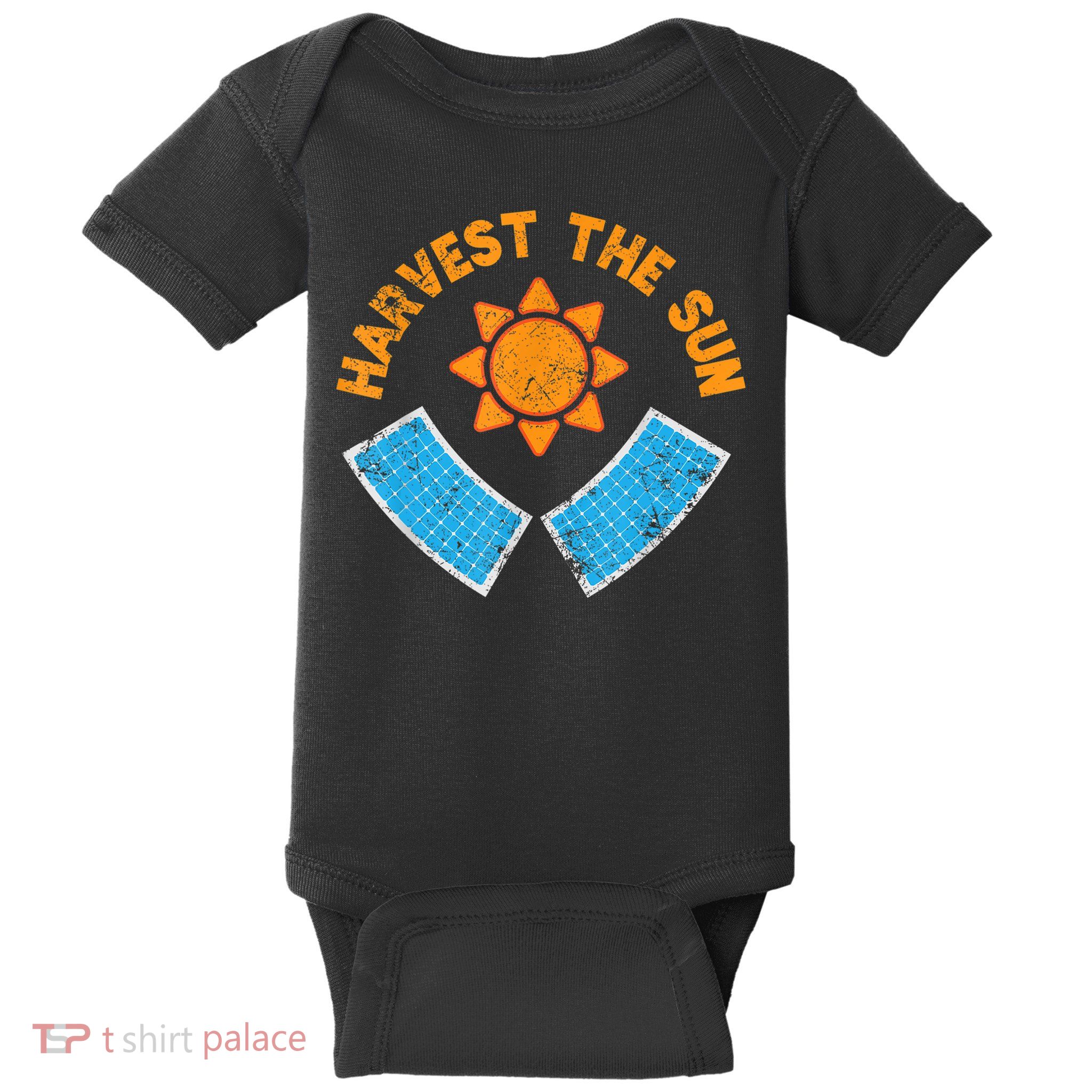 Harvest The Sun Solar Power Great Gift Baby Bodysuit