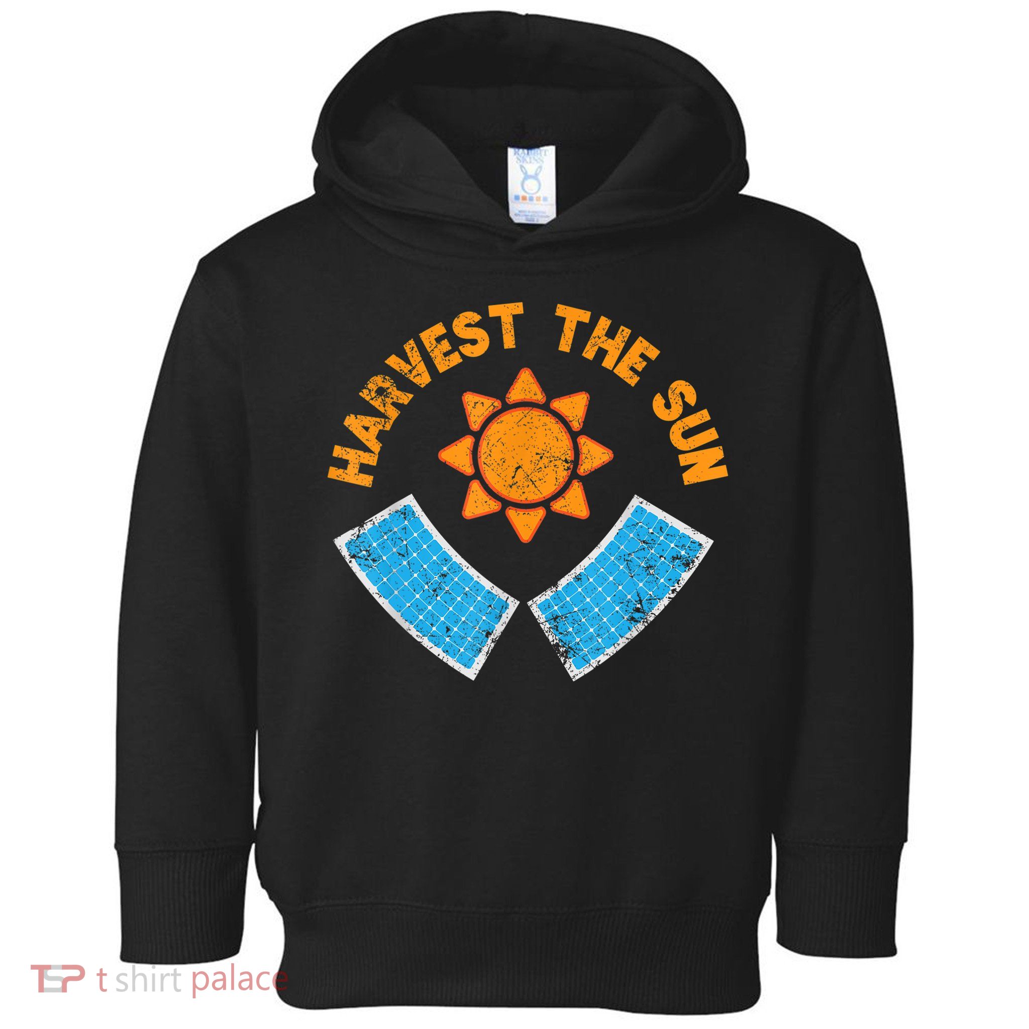 Harvest The Sun Solar Power Great Gift Toddler Hoodie