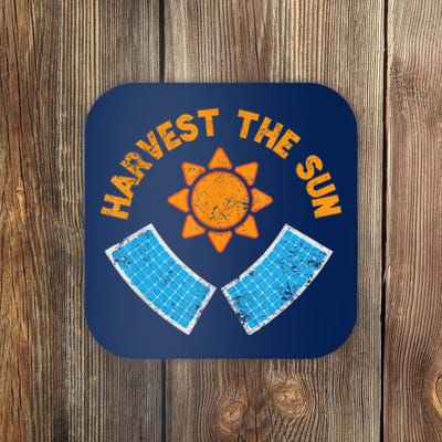 Harvest The Sun Solar Power Great Gift Coaster