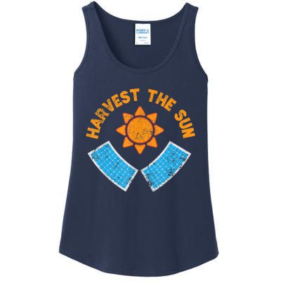 Harvest The Sun Solar Power Great Gift Ladies Essential Tank