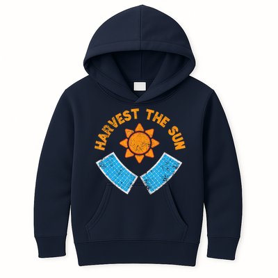 Harvest The Sun Solar Power Great Gift Kids Hoodie