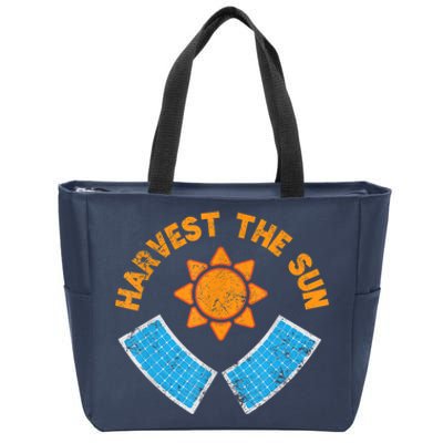 Harvest The Sun Solar Power Great Gift Zip Tote Bag