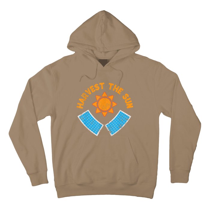 Harvest The Sun Solar Power Great Gift Hoodie