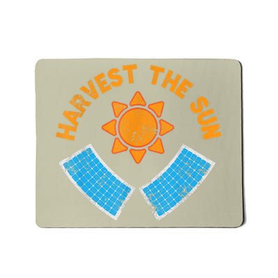 Harvest The Sun Solar Power Great Gift Mousepad