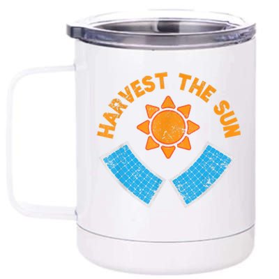 Harvest The Sun Solar Power Great Gift 12 oz Stainless Steel Tumbler Cup