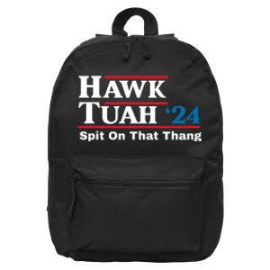 Hawk Tuah Spit On That Thang Trending 16 in Basic Backpack