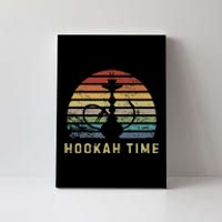 Hookah Time Sunset Shisha Smoke Hookah Lover Party Canvas