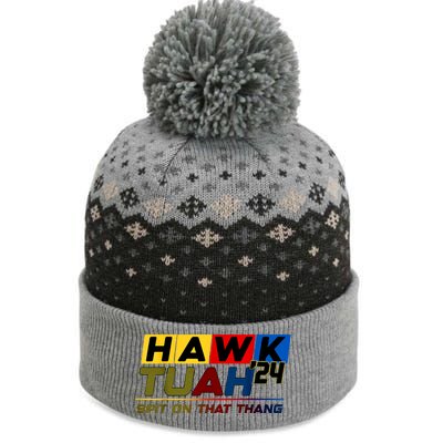 Hawk Tush Spit On That Thang Viral Election Parody Gift The Baniff Cuffed Pom Beanie