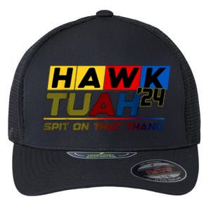 Hawk Tush Spit On That Thang Viral Election Parody Gift Flexfit Unipanel Trucker Cap