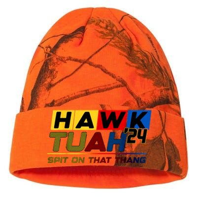 Hawk Tush Spit On That Thang Viral Election Parody Gift Kati Licensed 12" Camo Beanie