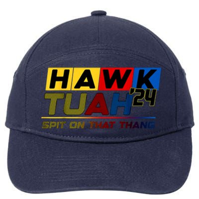 Hawk Tush Spit On That Thang Viral Election Parody Gift 7-Panel Snapback Hat