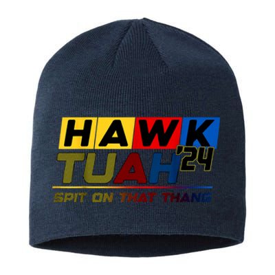 Hawk Tush Spit On That Thang Viral Election Parody Gift Sustainable Beanie