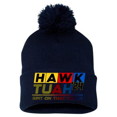 Hawk Tush Spit On That Thang Viral Election Parody Gift Pom Pom 12in Knit Beanie